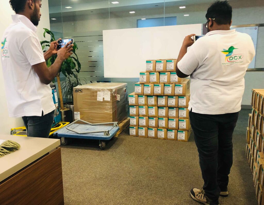 DCX Power Team performing batteries and UPS power module audit