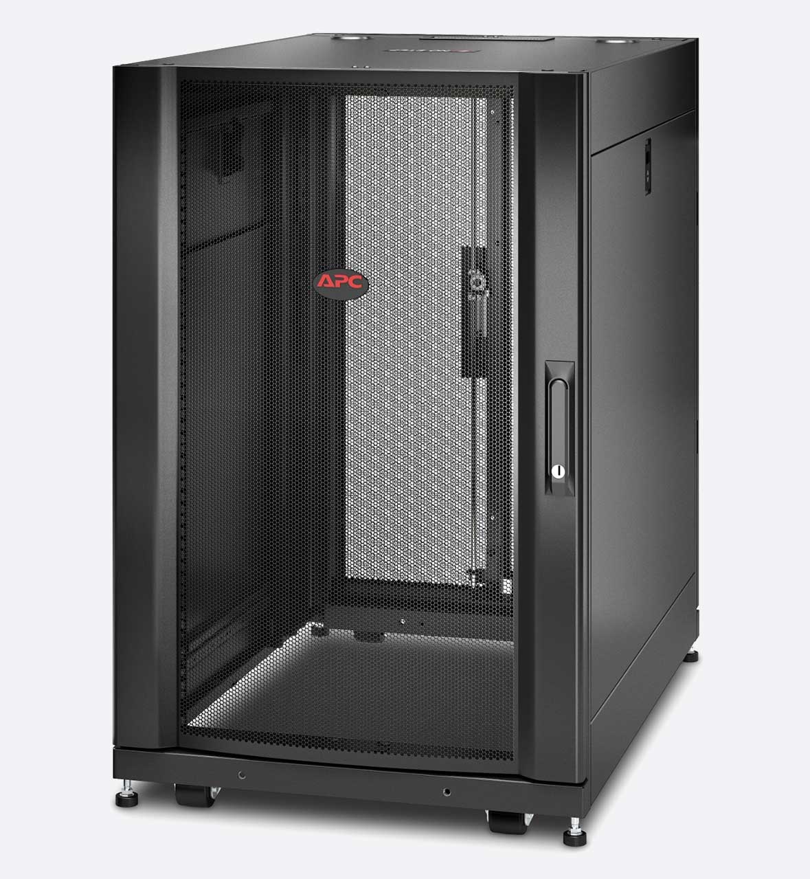 APC Netshelter SX, Server Rack Enclosure, 18U, Black, 925H X 600W