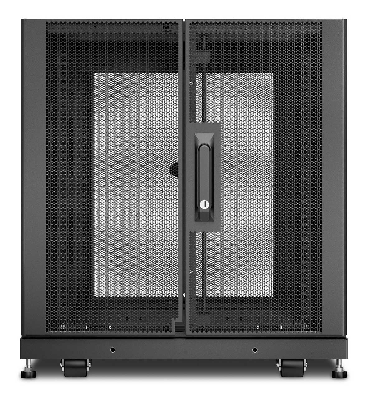 APC NetShelter SX, Server Rack Enclosure, 12U, Black, 658H X 600W - Image 4