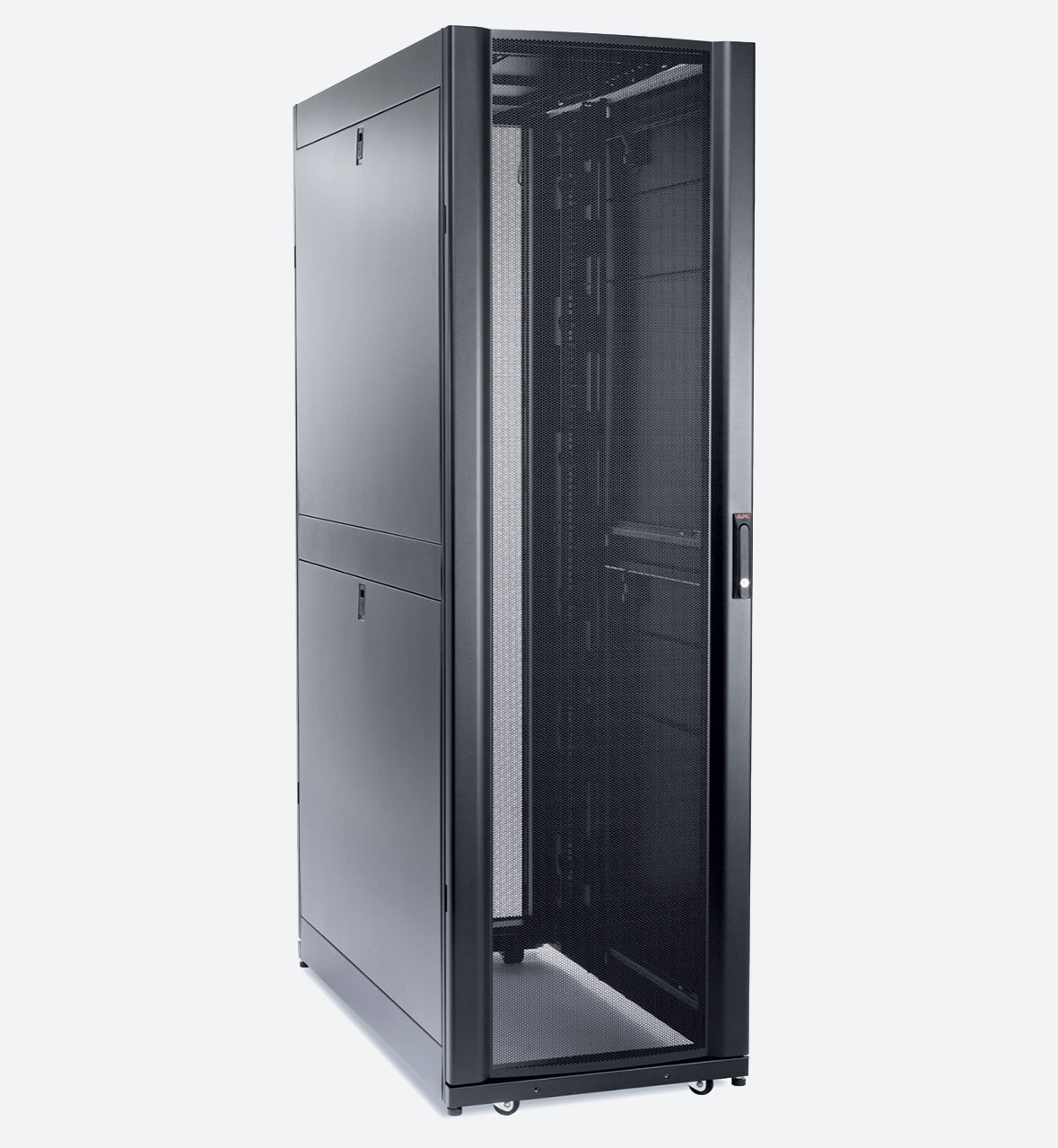 APC NetShelter SX, Server Rack Enclosure, 45U, Black, 2124H x 600W x 1200D mm