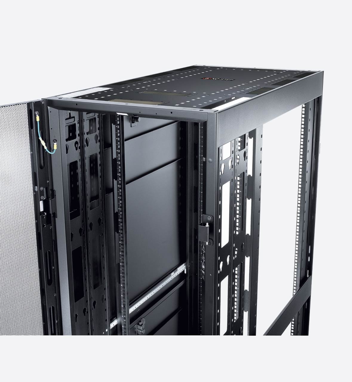 APC NetShelter SX, Server Rack Enclosure, 45U, Black, 2124H x 600W x 1200D mm - Image 5