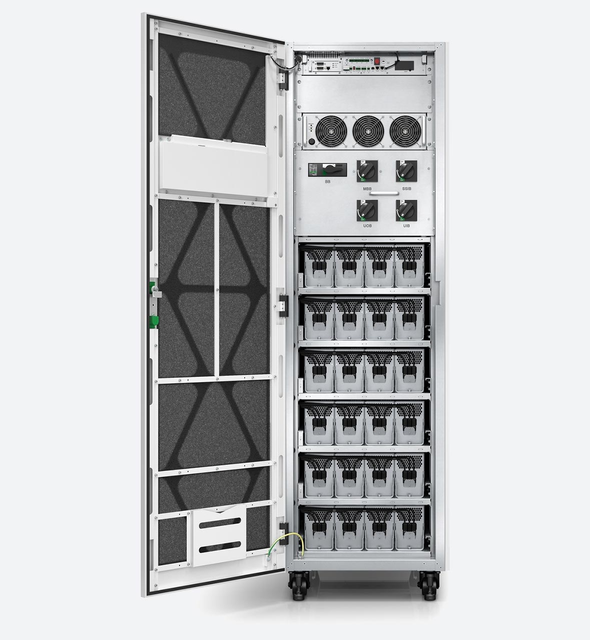 Easy UPS 3M 60kVA 400V 3:3 UPS with internal batteries - 13.5 minutes runtime, Start-up 5x8 - Image 4