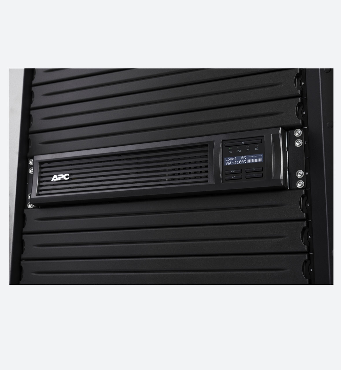 APC Smart-UPS, Line Interactive, 1000VA / 1500VA, Rack mount 2U, 230V, 4x IEC C13 outlets, SmartConnect Port+SmartSlot, AVR, LCD - Image 2