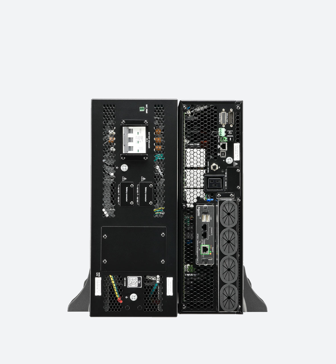 APC Smart-UPS On-Line, 15kVA/ 20kVA, Rack/Tower, 230V/380V... 415V, Hard wire 5-wire(3P+N+E) +3-wire(1P+N+E), Network Card, W/O rail kit - Image 2