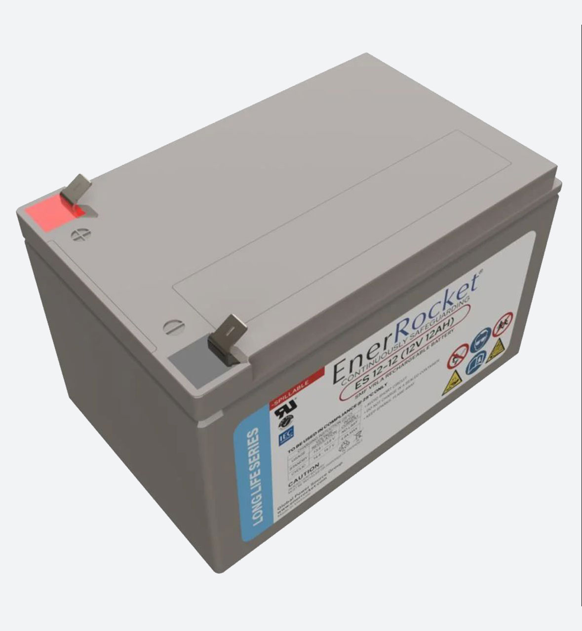 EnerRocket Battery 12Ah, 12V